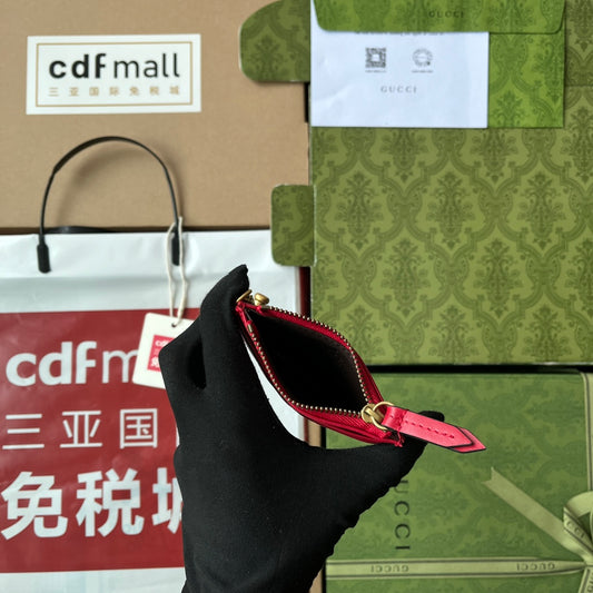 G-ucci GG Marmont Brieftasche mit Schlüsselanhänger