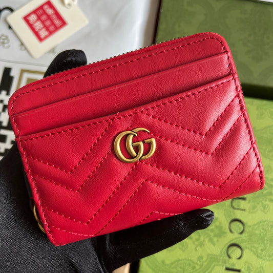 G-ucci GG Marmont Mini Brieftasche