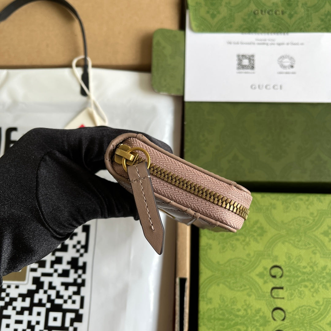 G-ucci GG Marmont Mini Brieftasche