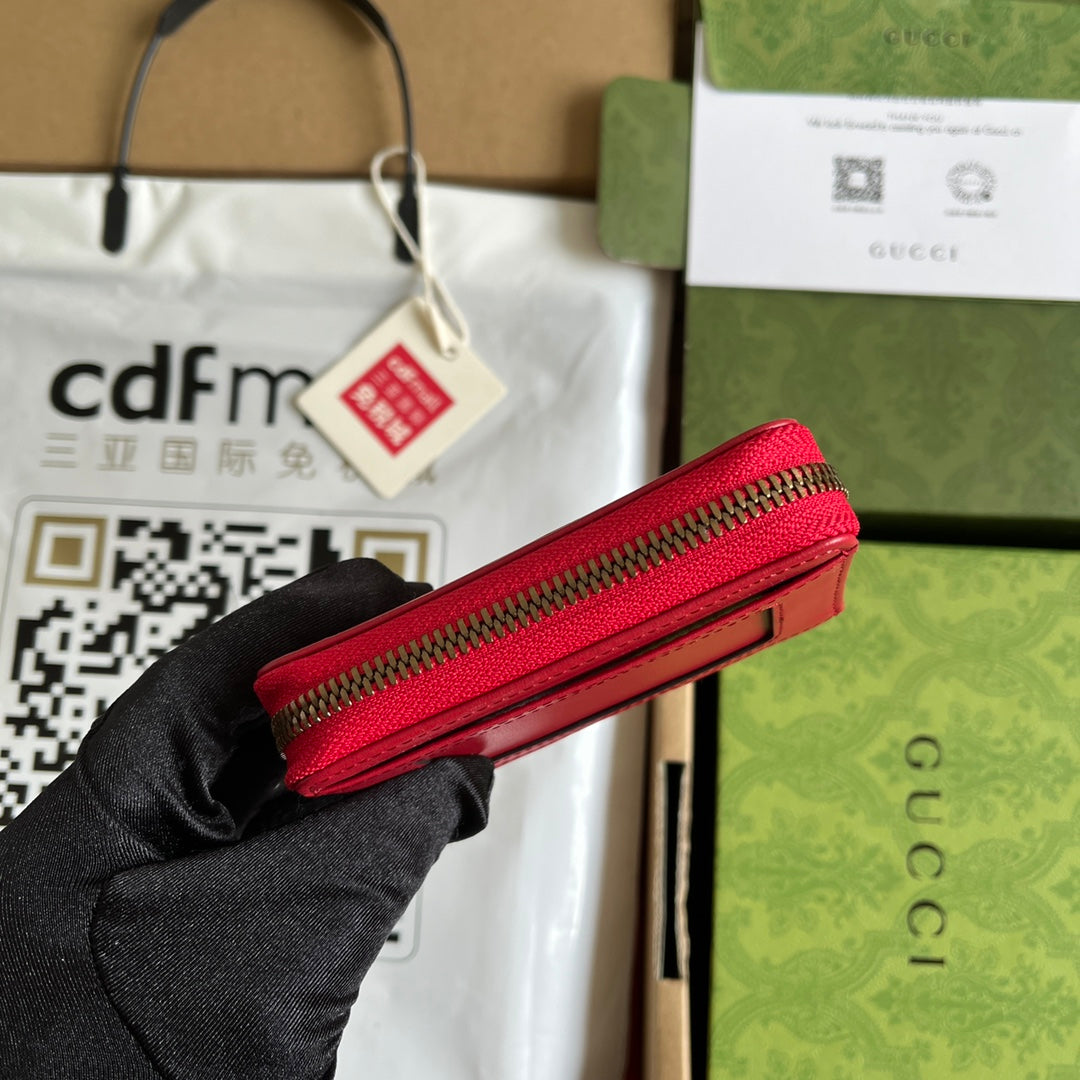 G-ucci GG Marmont Mini Brieftasche