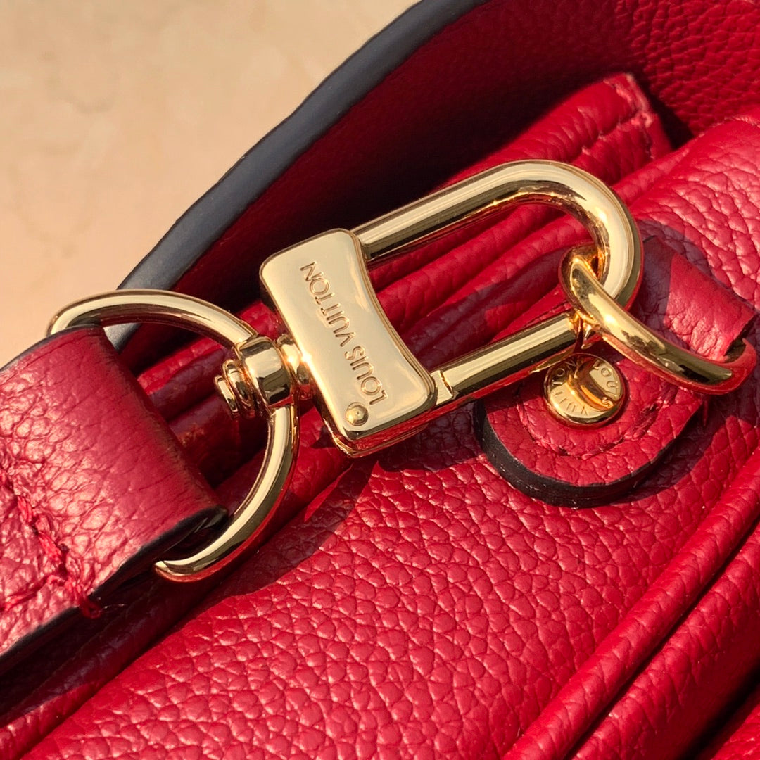 L-V Metis Pochette Empreinte Rot