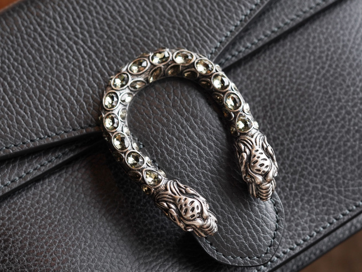 G-ucci Dionysus GG Supreme Shoulder Bag 28cm