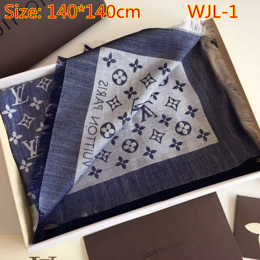 L-V Monogramm Schal alle Farben