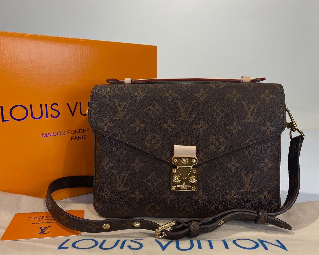 Lv Metis Original Tas Louis Vuitton Metis Two Tone Pochette