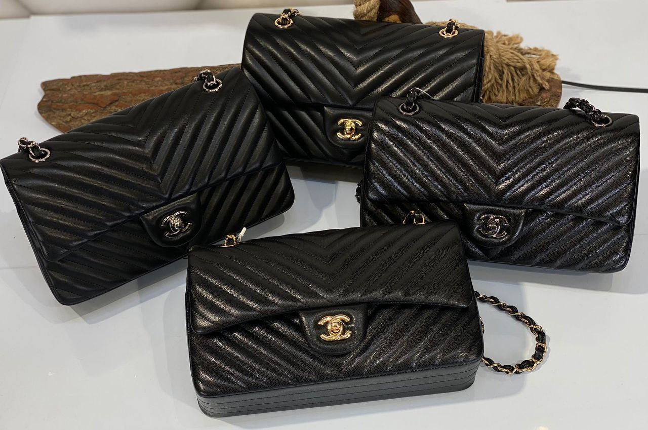 C-hanel 2.55 Flapbag / Chevron