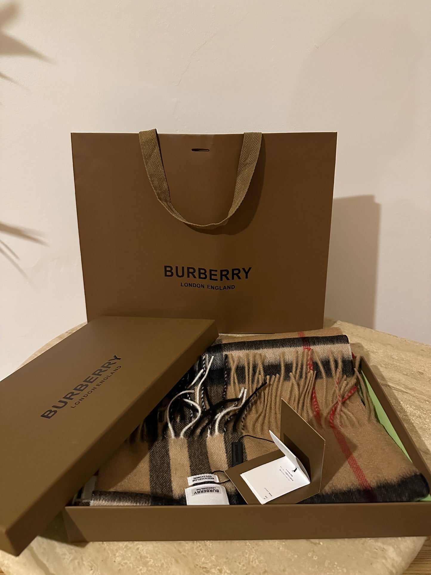 B-urberry Archive Check Schal