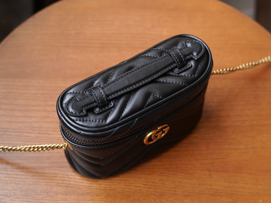 G-ucci Marmont Cosmetic Bag