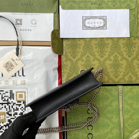 G-ucci Dionysus Super Mini aus Leder