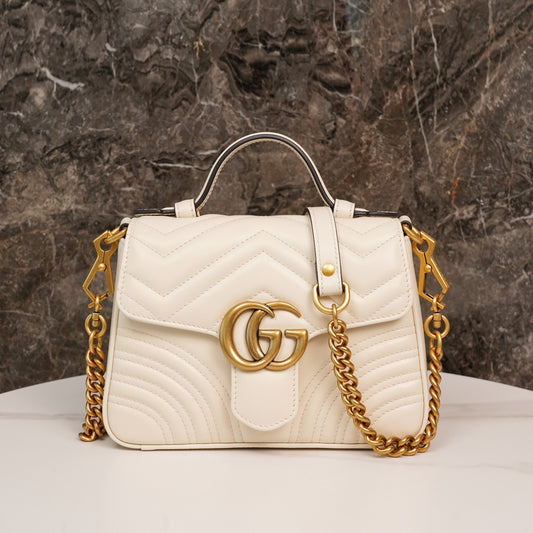 G-ucci mini GG Marmont bag Top Handle