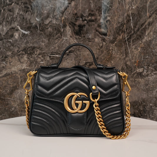 G-ucci mini GG Marmont bag Top Handle