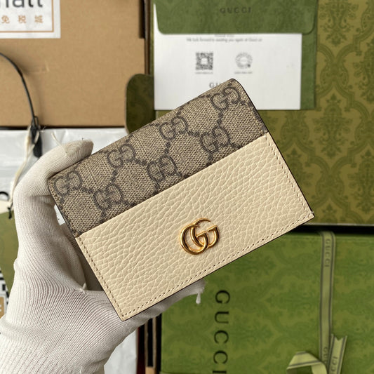 G-ucci GG Marmont card case wallet