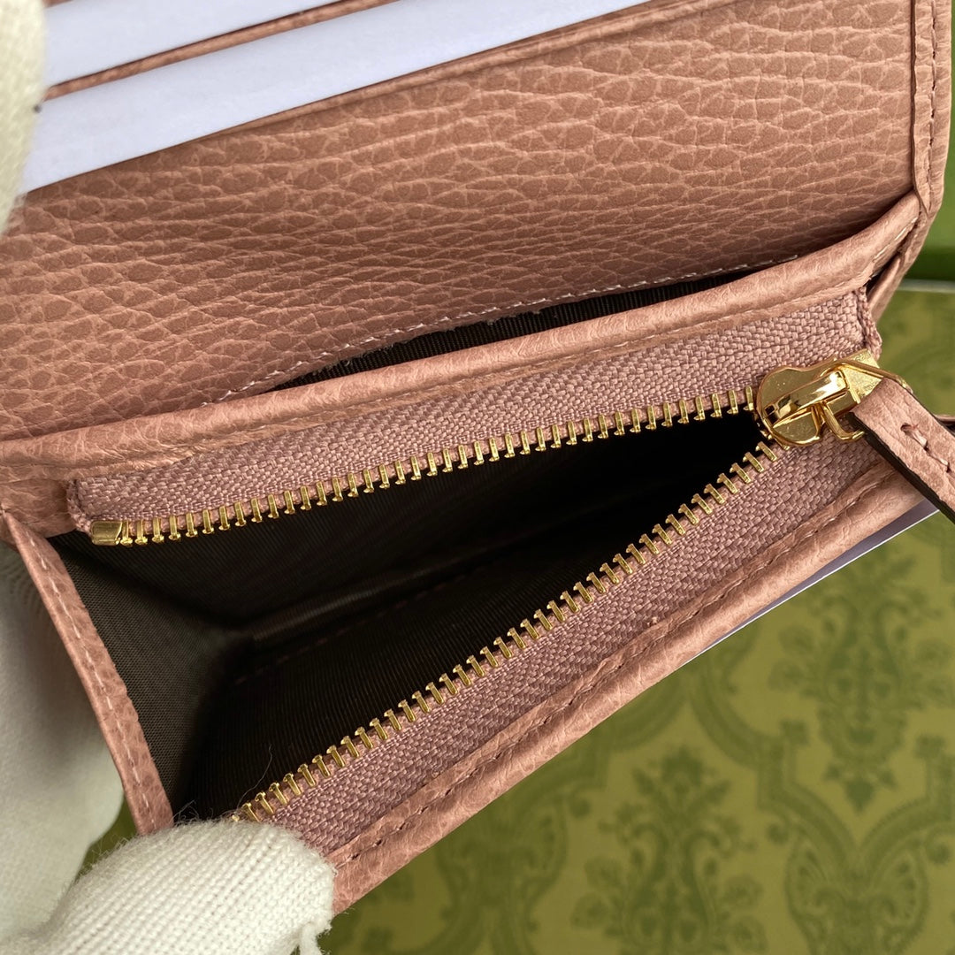 G-ucci GG Marmont card case wallet