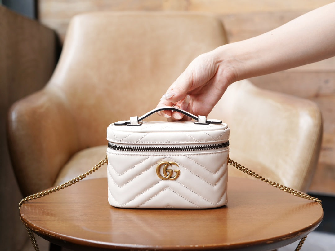 G-ucci Marmont Cosmetic Bag