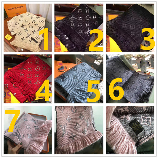 L-V Logomania Schal Mix