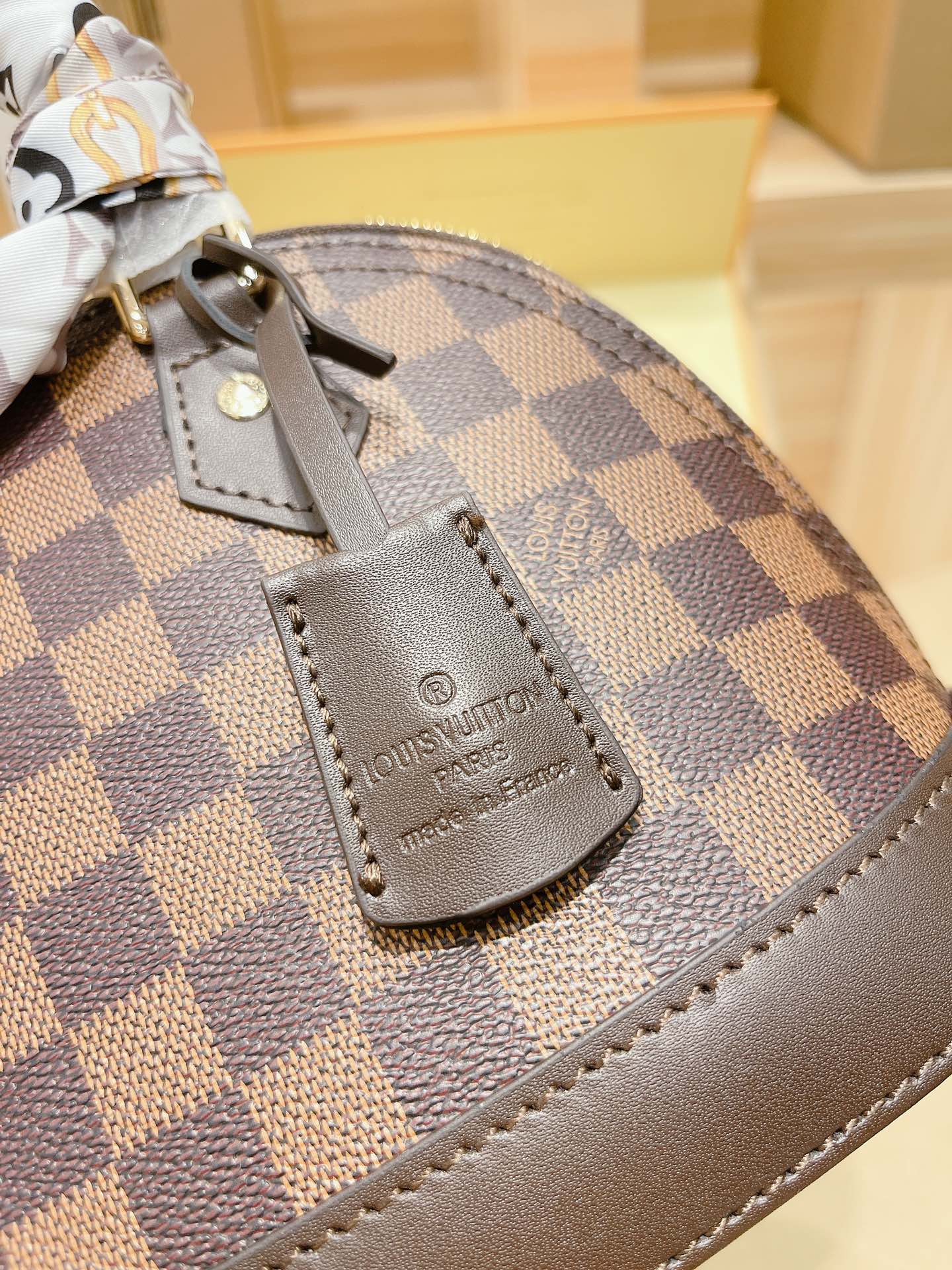 L-V Alma BB Damier Ebene