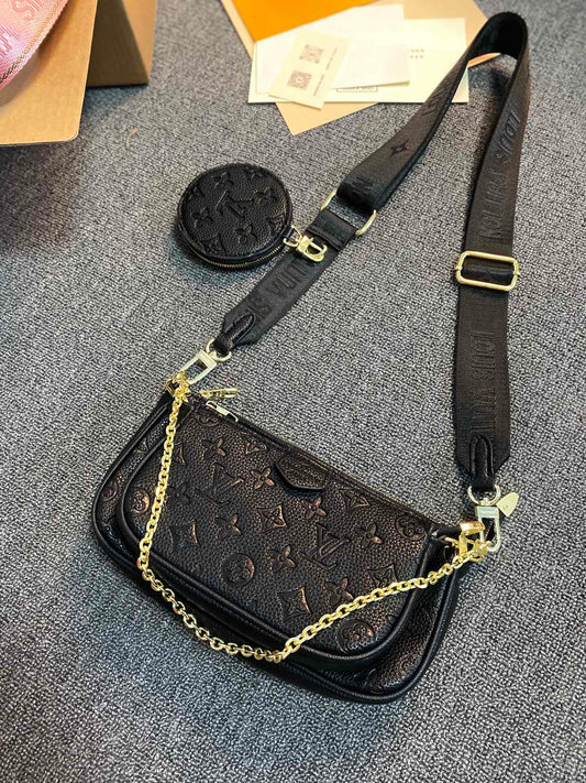LV Multipochette Empreinte