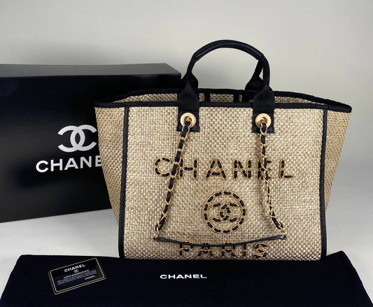 C-hanel Shopping Tote