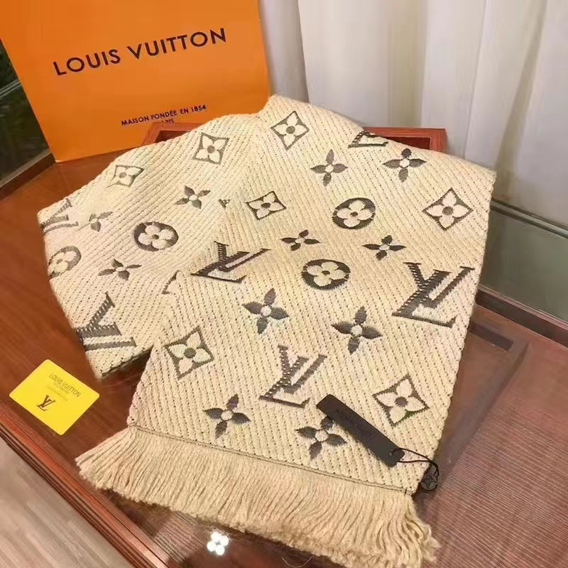 LV Logomania Scarf Mix