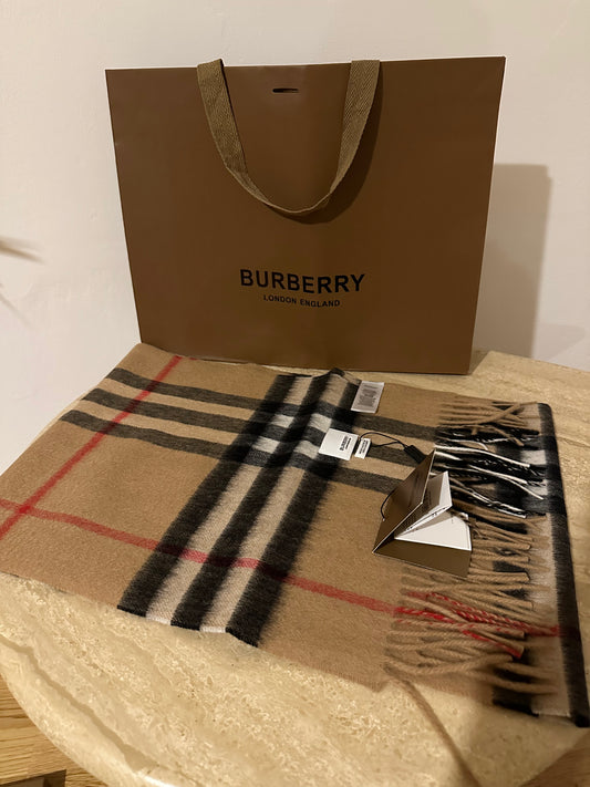 B-urberry Archive Check Schal